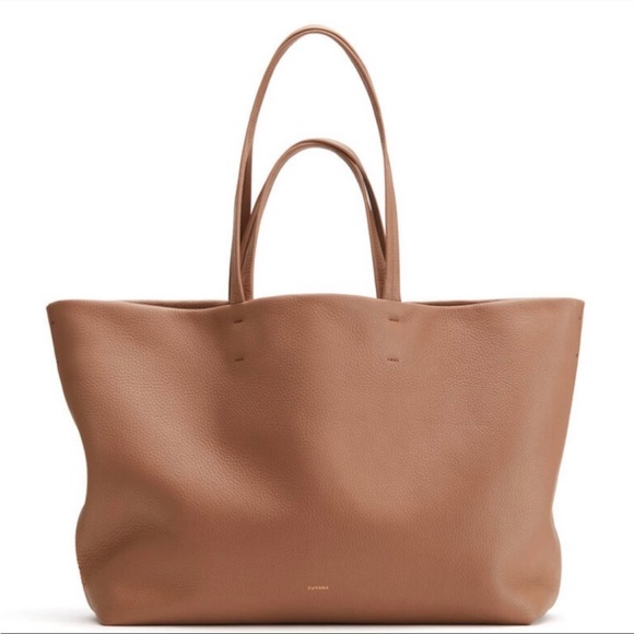 Cuyana Bags Cuyana Classic Easy Tote Caramel Pebbled Leather Poshmark